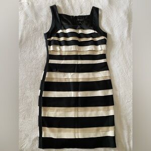 WHITE House Black Market Dress‎ Size 8